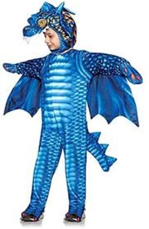 Printed Dragon Blue