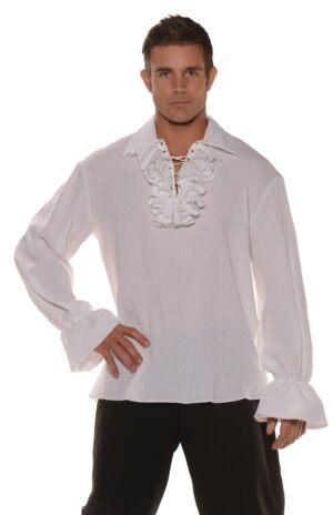 White Gauze Pirate Shirt