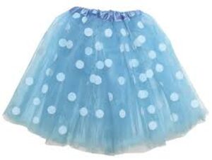 Blue Polka Dot Tutu