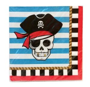 Pirate Lunch Napkins 16CT