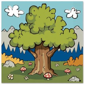 Woodland Friends Lunch Napkins 8CT