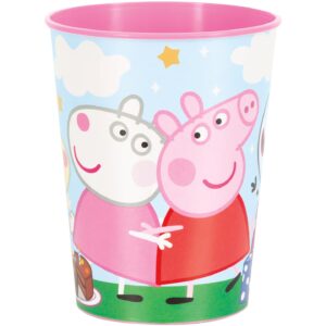 Peppa Pig 16oz Plastic Stadium Cup