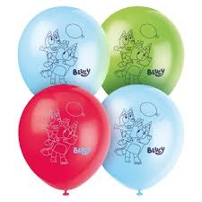 Bluey 12" Latex Balloons 8ct