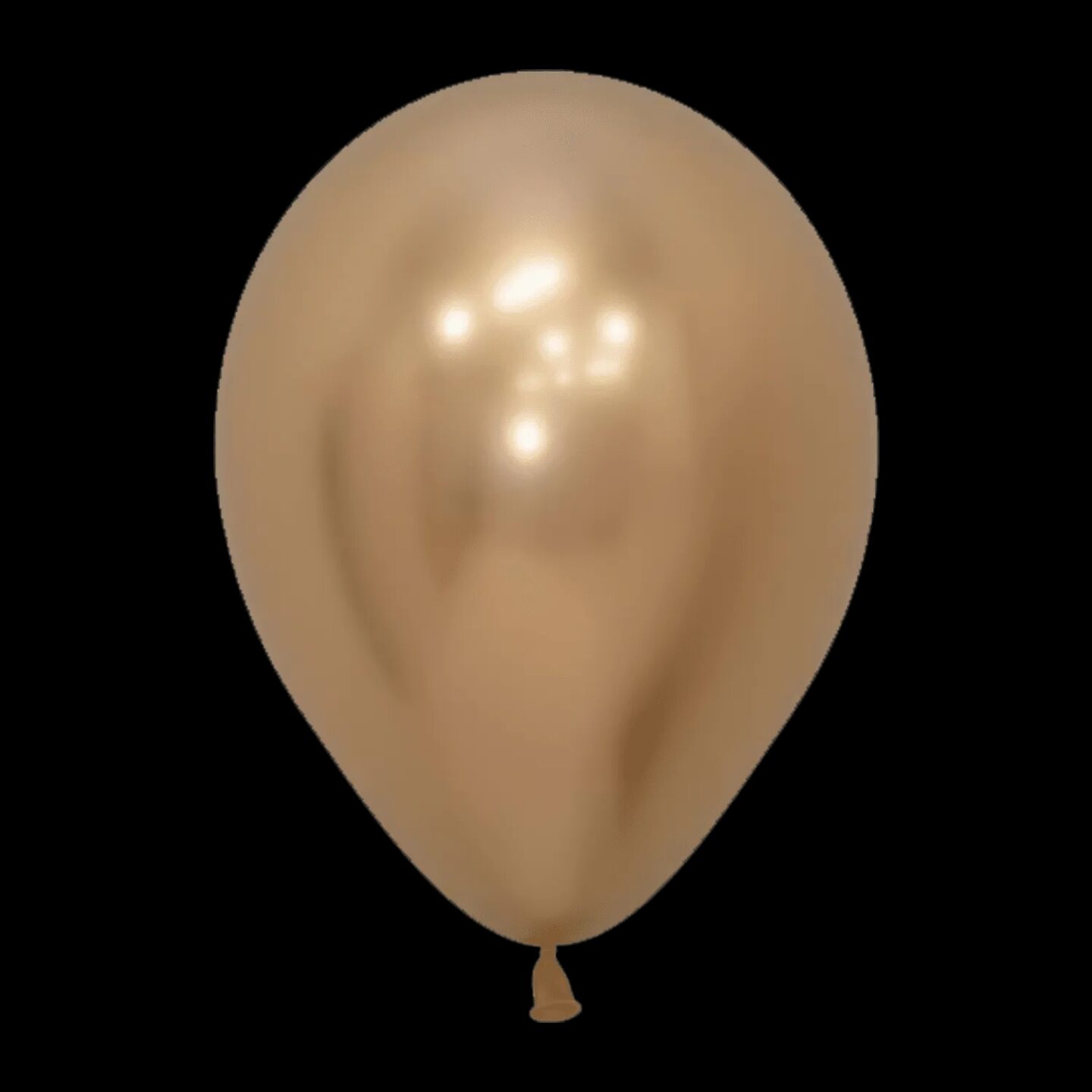 11" Reflex Gold Latex Baloons 50CT