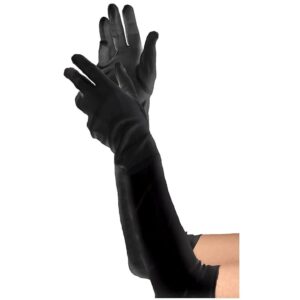 Black Long Gloves Adult