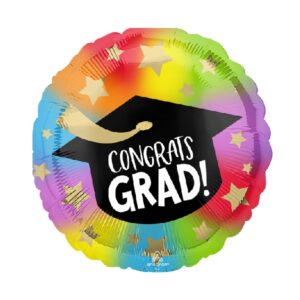 18" Congrats Grad Foil Balloon