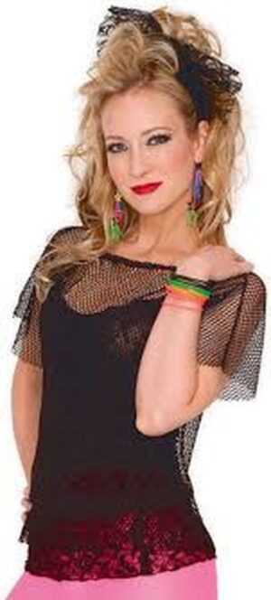 Black Fishnet Tshirt