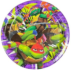 Tmnt Mutant Mayhm 9" Plates 8CT