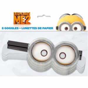 Despicabl Me 2 Paper Goggles 8CT