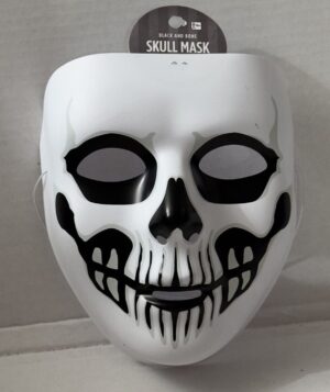 White Mask Horror Skull