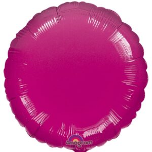 18" Solid Round Foil Balloon