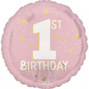 18" 1st Birthday Foil Balloon