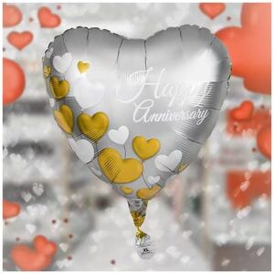 18" Happy Anniversary Foil Balloon