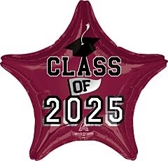 19" Class Of 2025 Balloon