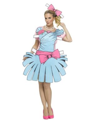 Paper Doll Adult Costume
