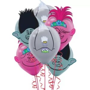 Trolls 2 Balloon Deco Kit 6CT