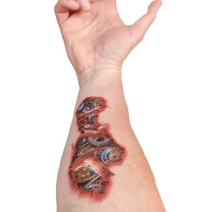 3D Costume Tattoo