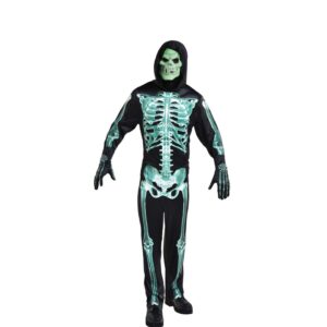 Glow In The Dark Skeleton Plus Size Adult Costume