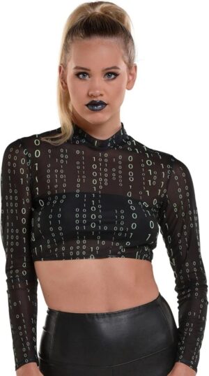 Cyberpunk Mesh Top