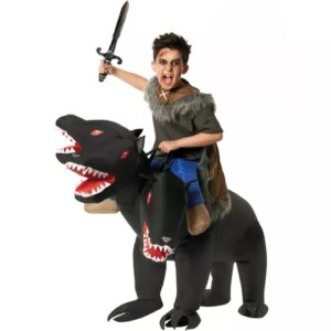 Ride On 3 Headed Dog Inflatable Child Costume