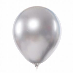 5" Chrome Latex Balloon 100 CT