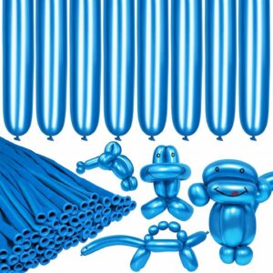 1.5"x40" Chrome Latex Balloons 100CT
