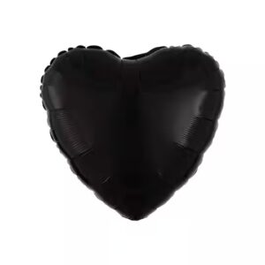 18" Solid Color Heart Foil Balloon