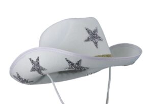 Cowboy Hat Black Stars