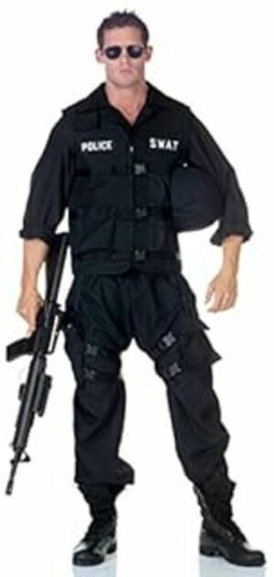 Swat With Jumpsuit Adult Costume