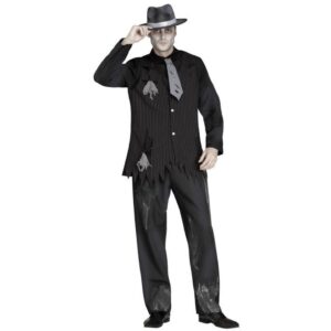 Ghostly Gangster Adult Costume