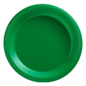 7" Solid Color Plastic Plates 50CT