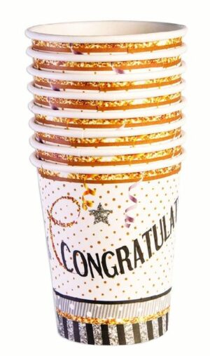 Congratulations Cups 9oz