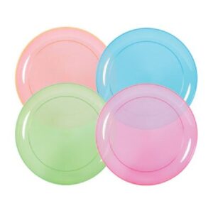 Neon Mix 6" Plates 8ct