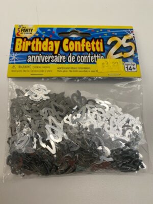 Confetti Silver