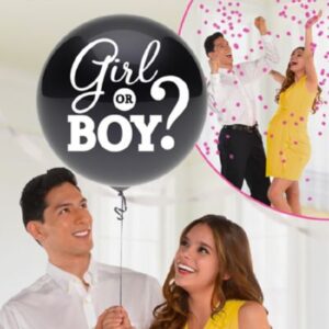 Boy Or Girl? Giant Latex Balloon Girl