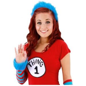 Thing 1/2 Fuzzy Headband