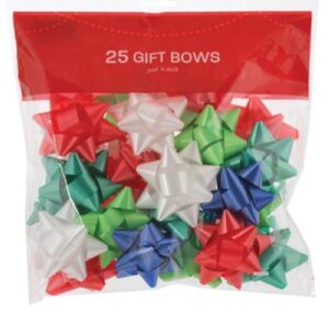 Bows 25 Peel N Stick
