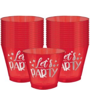 A Reason To Celebrate Hot Stamped 9oz Plastic Tumblers 30ct