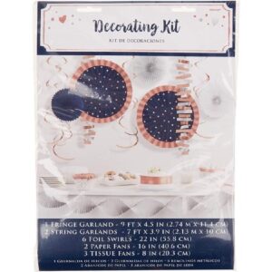 Navy Wedding Room Decorating Kit