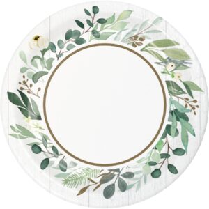Eucalyptus Greens Lunch Plates