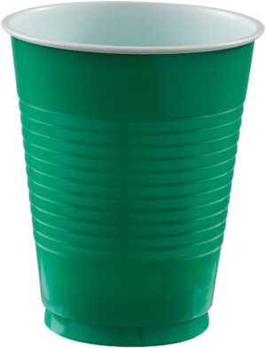 Solid Color 18OZ Plastic Cups 50CT