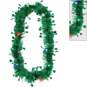 Light Up Tinsel Necklace