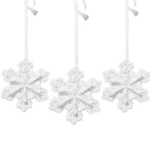 3D Hanging Snowflakes 3CT