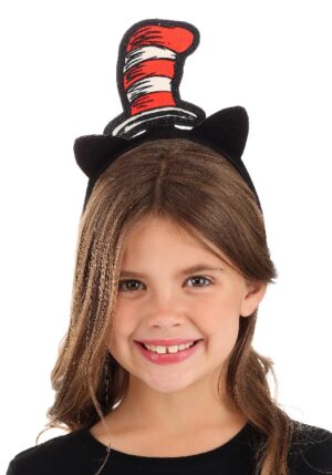 Cat In The Hat Glitter Headband