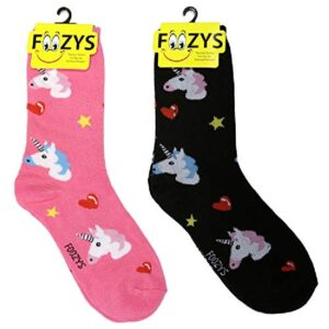 Unicorn Adult Crew Socks