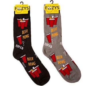 Beer Pong Adult Socks