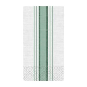 Botanical Striped Guest Towels