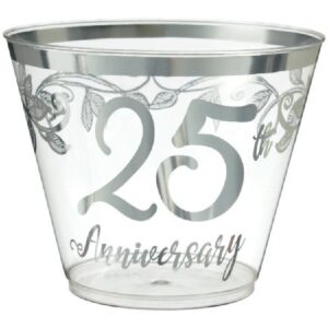 25th Anniversary Plastic Tumblers