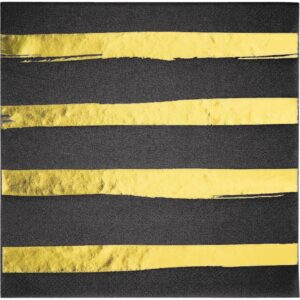 Black Velvet Lunch Napkins