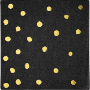 Black Velvet Beverage Napkins